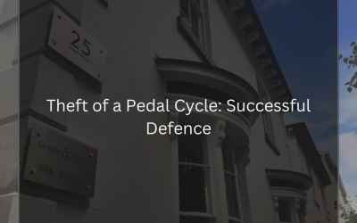 Theft of a Pedal Cycle – Successful Defence