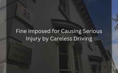 Fine Imposed for Causing Serious Injury by Careless Driving